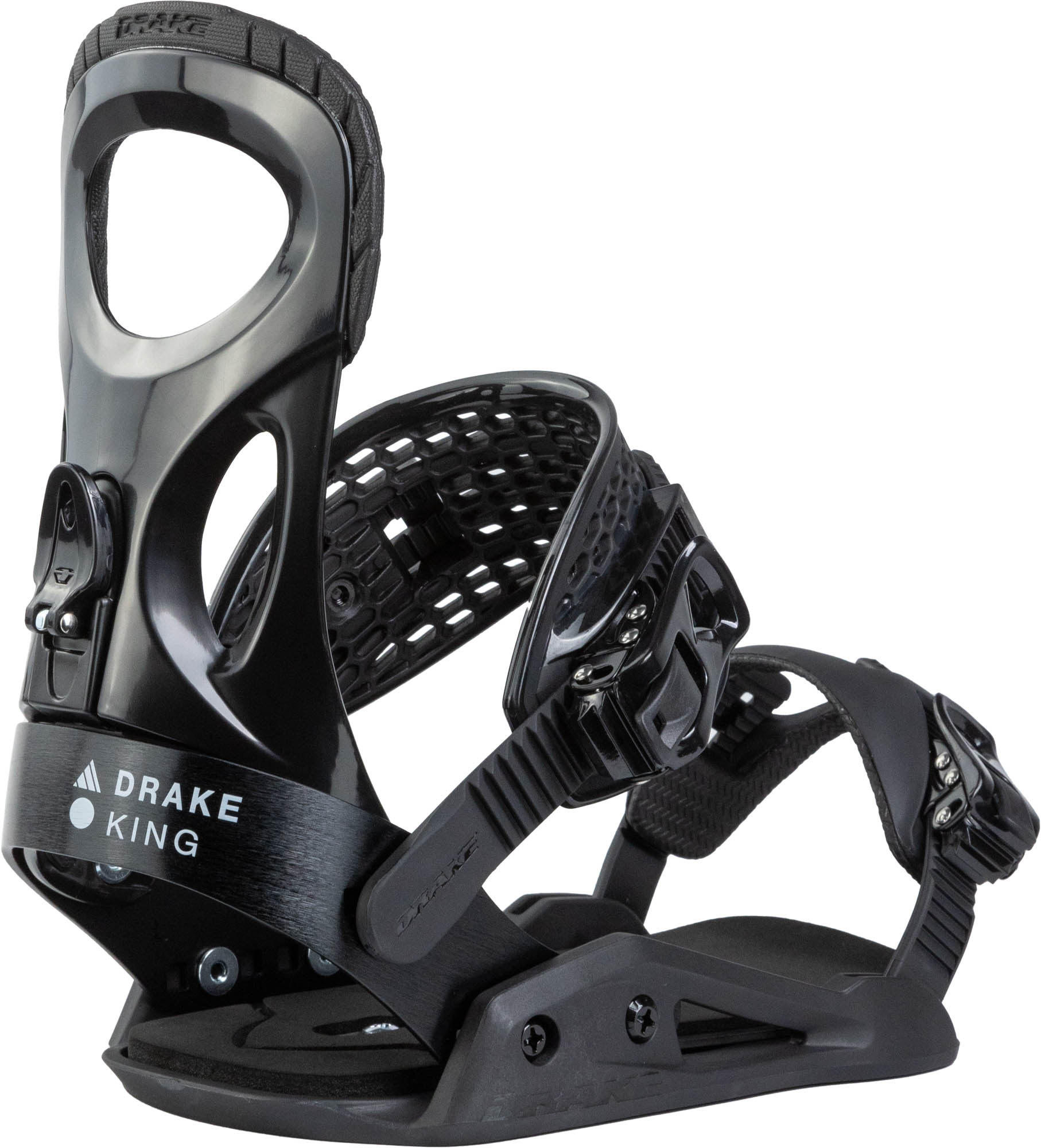 Wiązania snowboardowe Drake King Black 2026