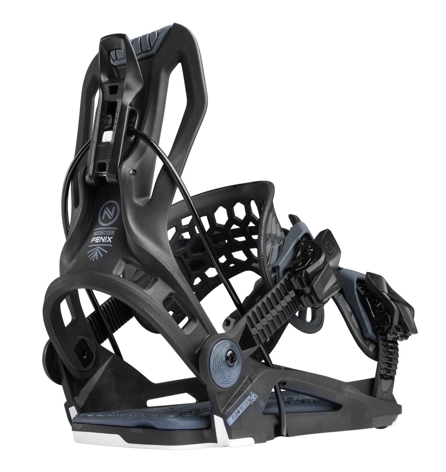 Wiązania snowboardowe Nidecker Flow Fenix Black 2026