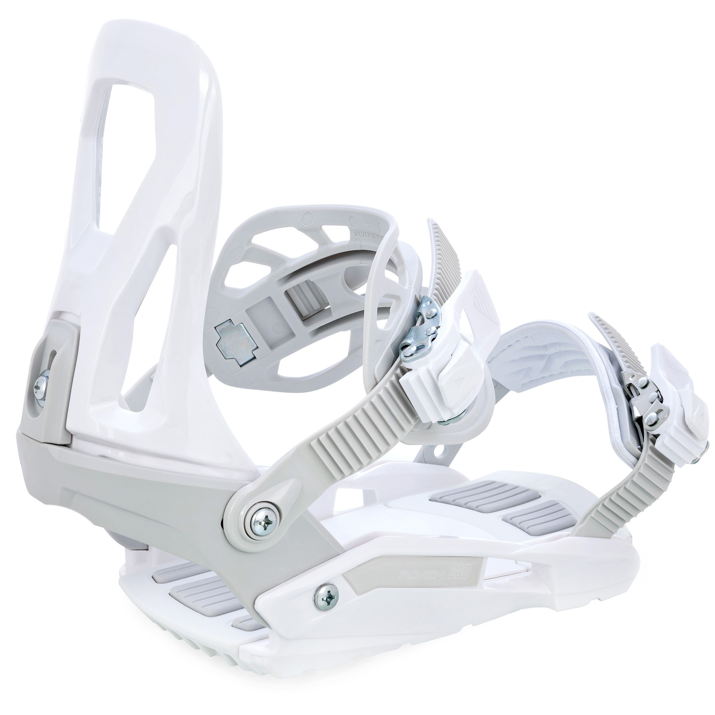 Wiązania snowboardowe Raven S230 White