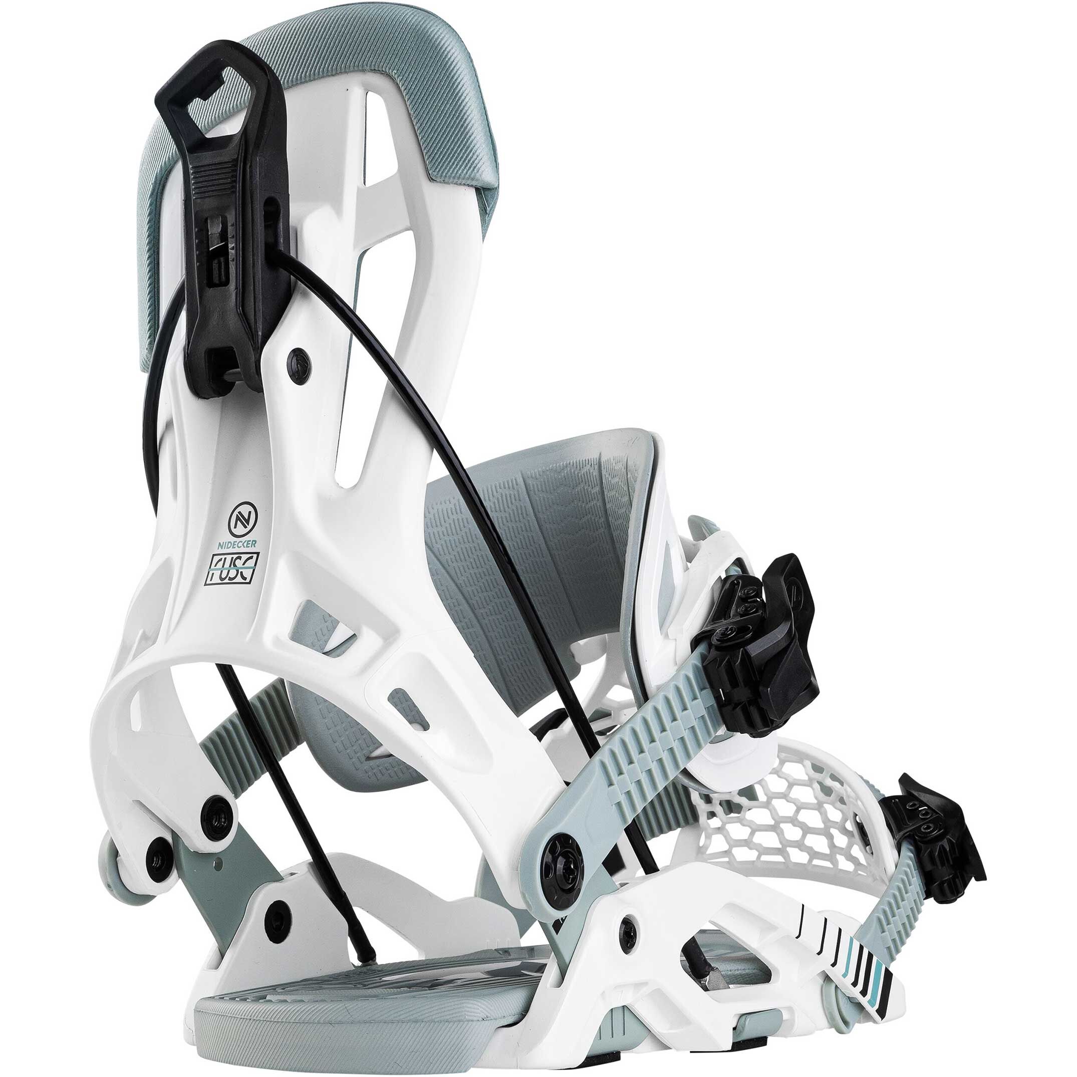 Wiązania snowboardowe Nidecker Flow Fuse Hybrid White 2026