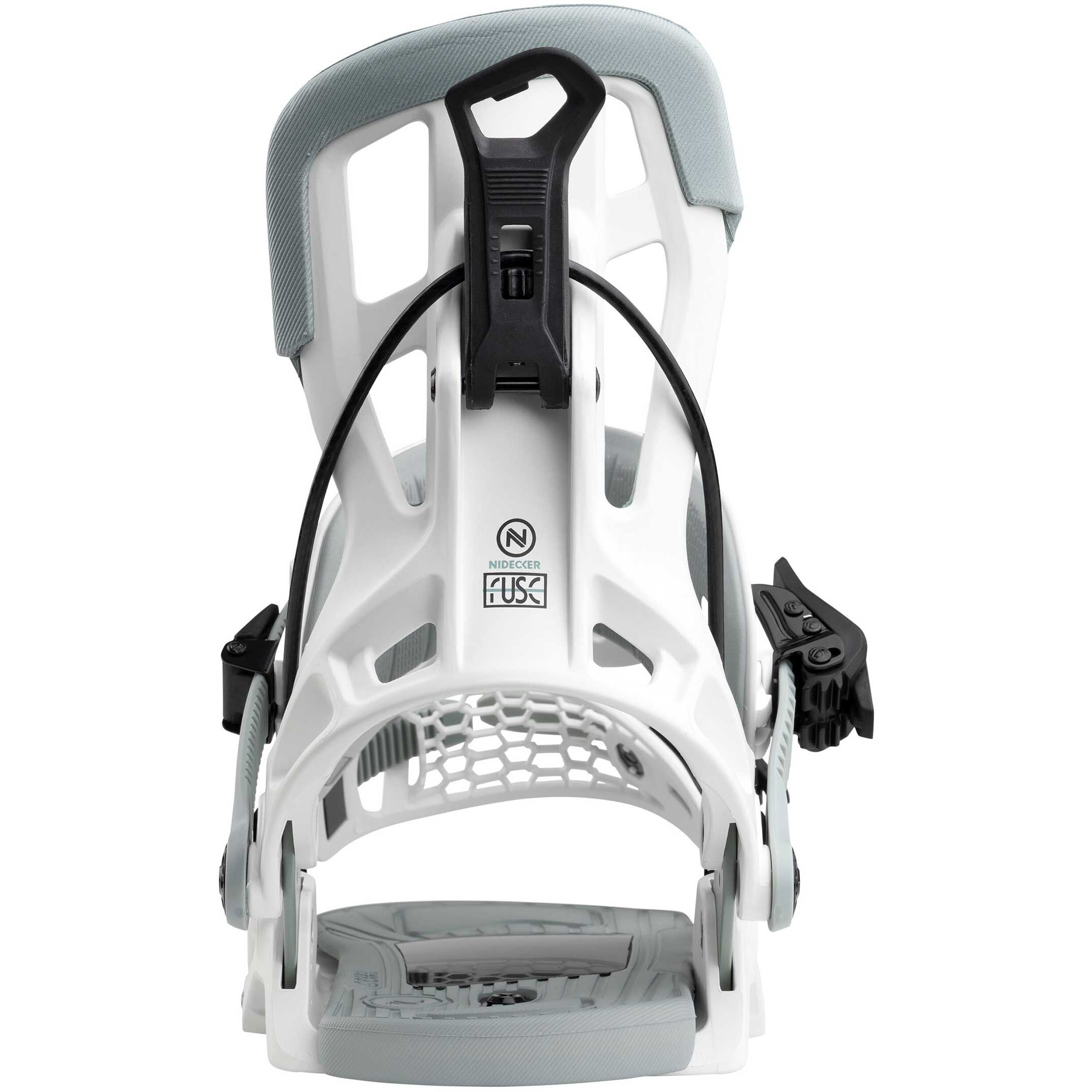 Wiązania snowboardowe Nidecker Flow Fuse Hybrid White 2026