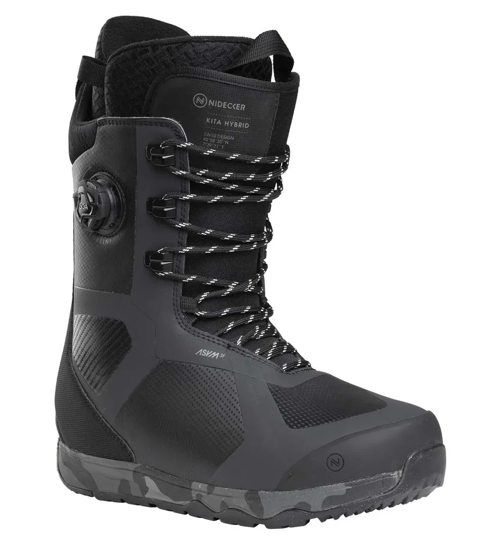 Buty snowboardowe Nidecker Kita Hybrid Black 2024